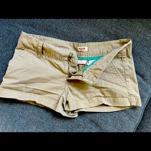 Tan shorts